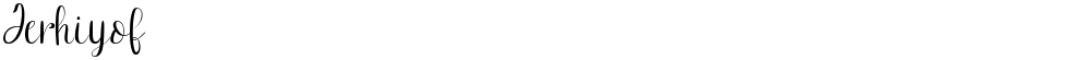 Jerhiyof