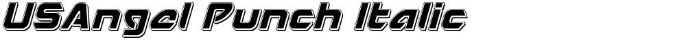 USAngel Punch Italic