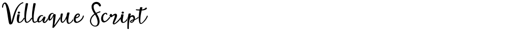 Villaque Script