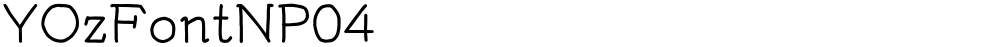 YOzFontNP04