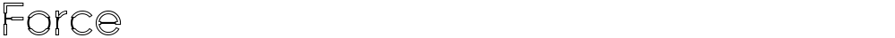 Force