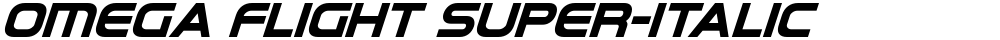 Omega Flight Super-Italic