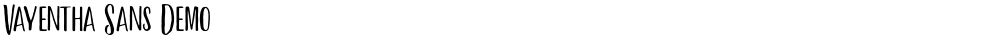 Vayentha Sans Demo