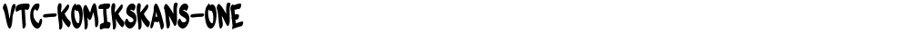 VTC-KomikSkans-One