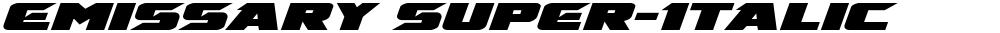 Emissary Super-Italic