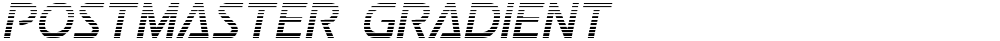Postmaster Gradient