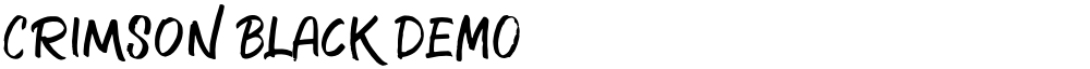 Crimson Black DEMO