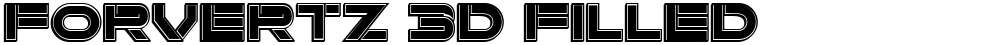 Forvertz 3D Filled