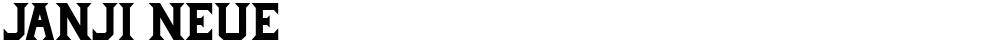 Janji Neue
