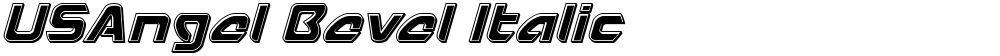 USAngel Bevel Italic