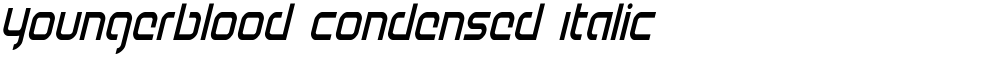 Youngerblood Condensed Italic