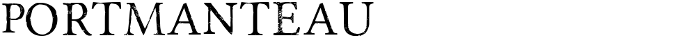 Portmanteau