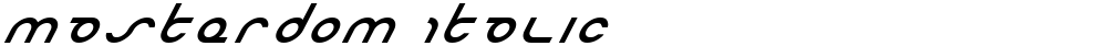 Masterdom Italic