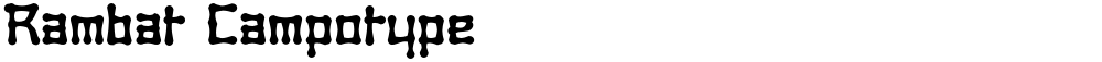 Rambat Campotype
