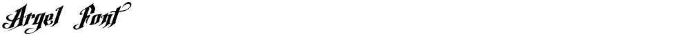 Argel Font