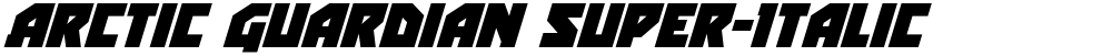 Arctic Guardian Super-Italic