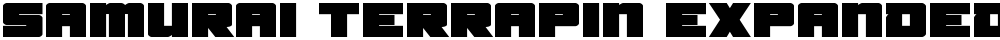 Samurai Terrapin Expanded