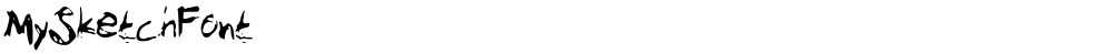 MySketchFont