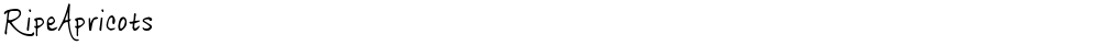 RipeApricots