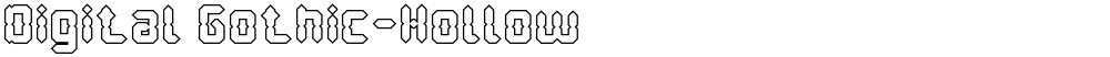 Digital Gothic-Hollow