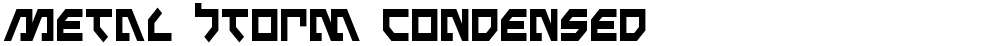 Metal Storm Condensed