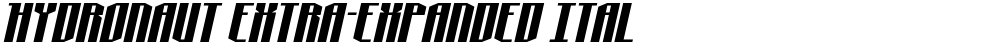 Hydronaut Extra-Expanded Ital
