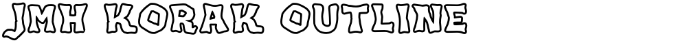 JMH KORAK OUTLINE