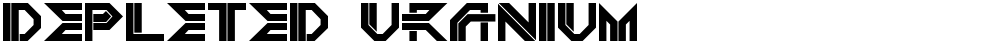 DEPLETED URANIUM 