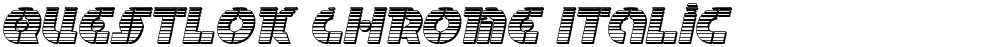 Questlok Chrome Italic