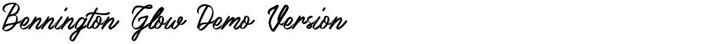 Bennington Glow Demo Version