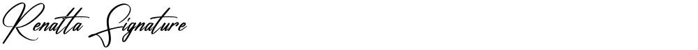 Renatta Signature
