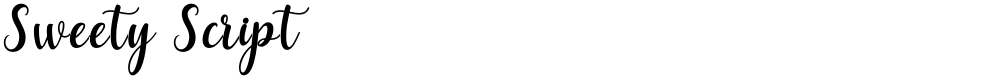 Sweety Script
