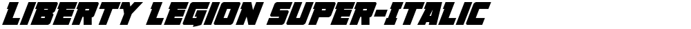 Liberty Legion Super-Italic