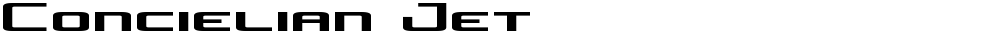 Concielian Jet