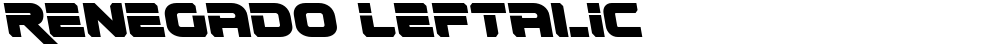 Renegado Leftalic