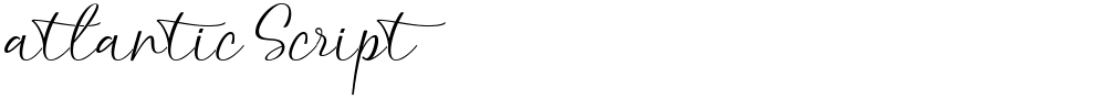 atlantic Script