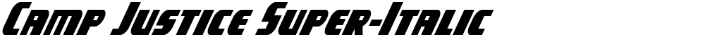Camp Justice Super-Italic