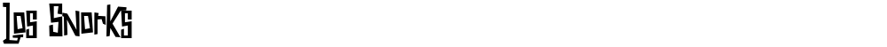 Los Snorks