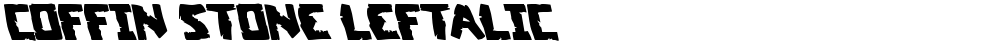 Coffin Stone Leftalic