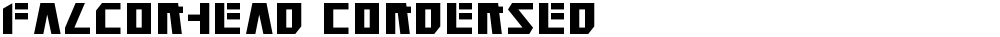 Falconhead Condensed