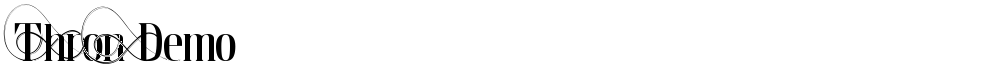 Thron Demo