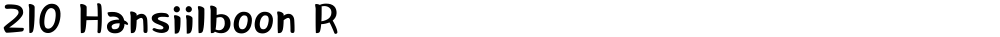 210 Hansiilboon R