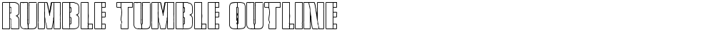 Rumble Tumble Outline