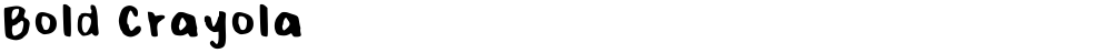 Bold Crayola