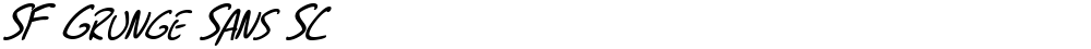 SF Grunge Sans SC
