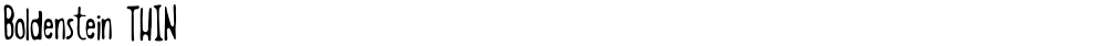 Boldenstein THIN