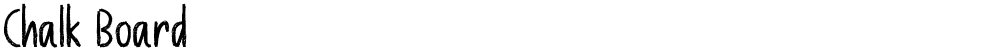 Chalk Board