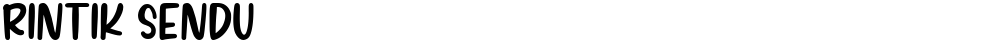 RINTIK SENDU
