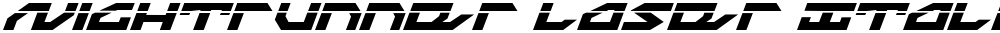 Nightrunner Laser Italic