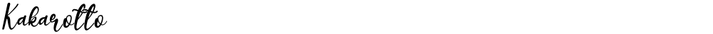 Kakarotto